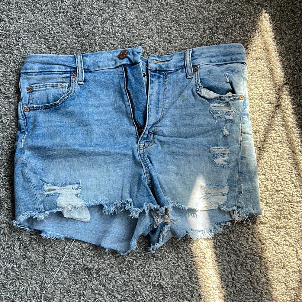 American eagle denim shorts size 12